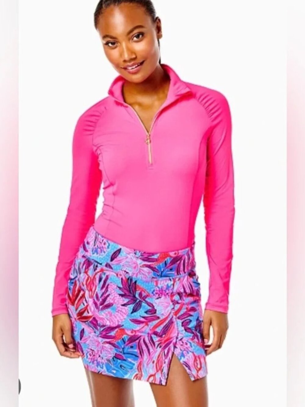LILLY PULITZER LUXLETIC SEMANA SKORT UPF 50+ - Picture 3 of 7
